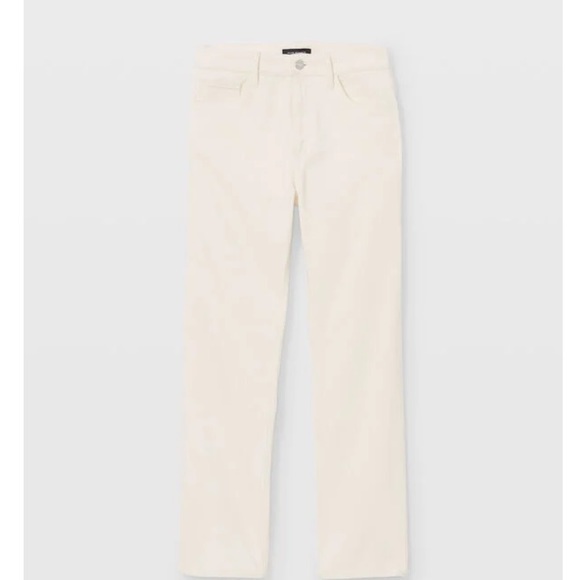 Club Monaco straight leg corduroy pants in Ivory colour (Like New) - Picture 4 of 6